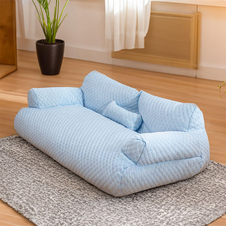 Cowes | Breathable Ice Silk Dog Sofa Bed, Washable - image 5