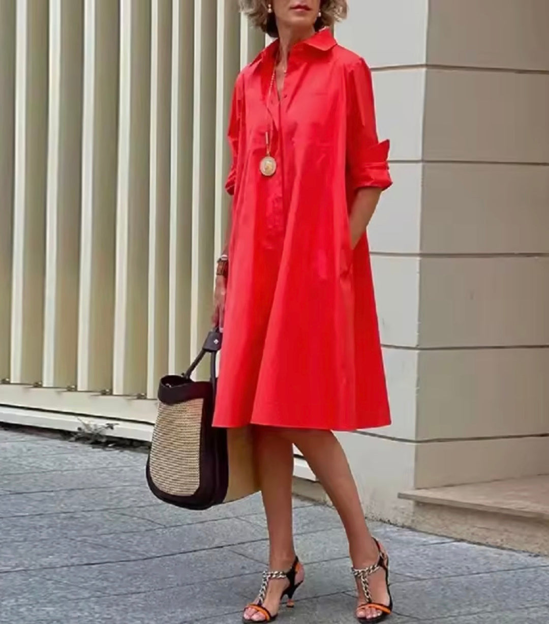 Judy | Women's Timeless Shirt Dress