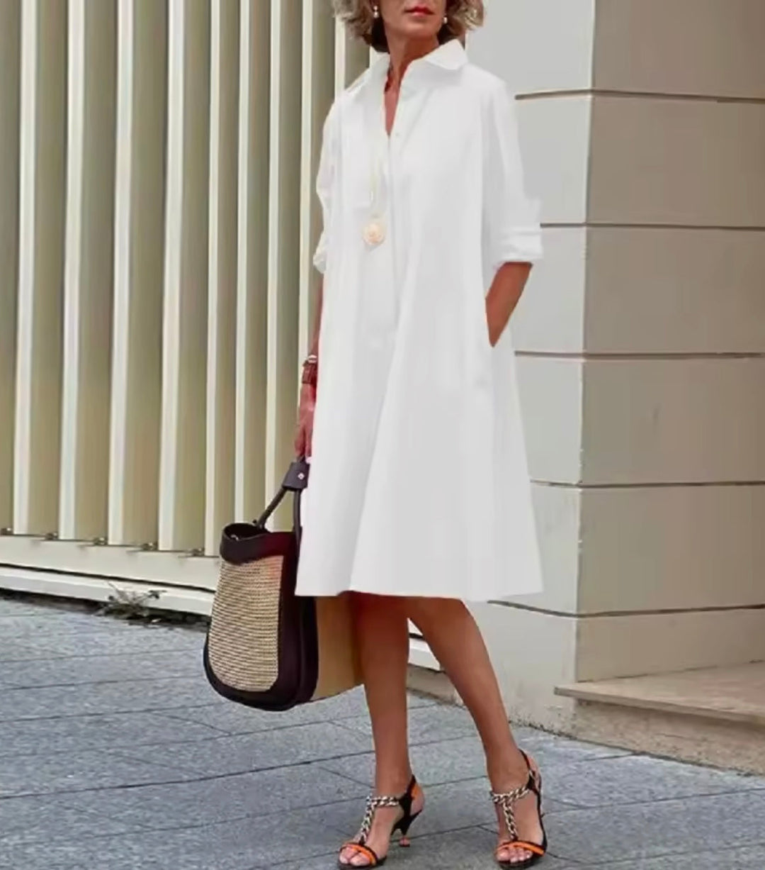 Judy | Women's Timeless Shirt Dress