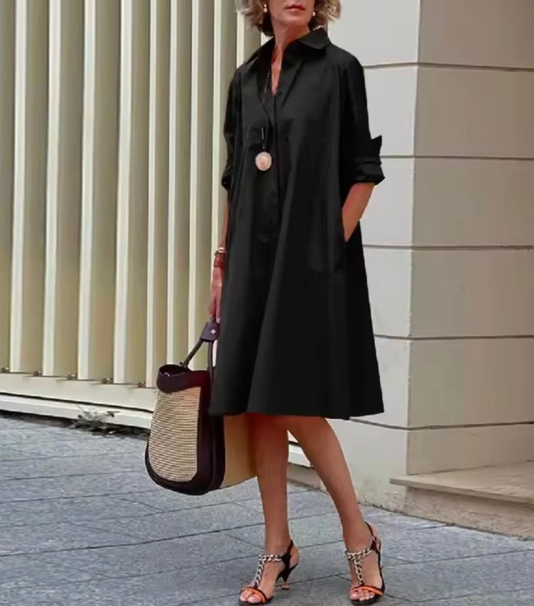 Judy | Women's Timeless Shirt Dress