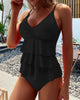 Joceline | Women's Ruffled Tankini Set with V-Neck - image 2