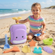 Neeltje | Kids Beach Toy Suitcase with Sand Tools and Hourglass - image 7