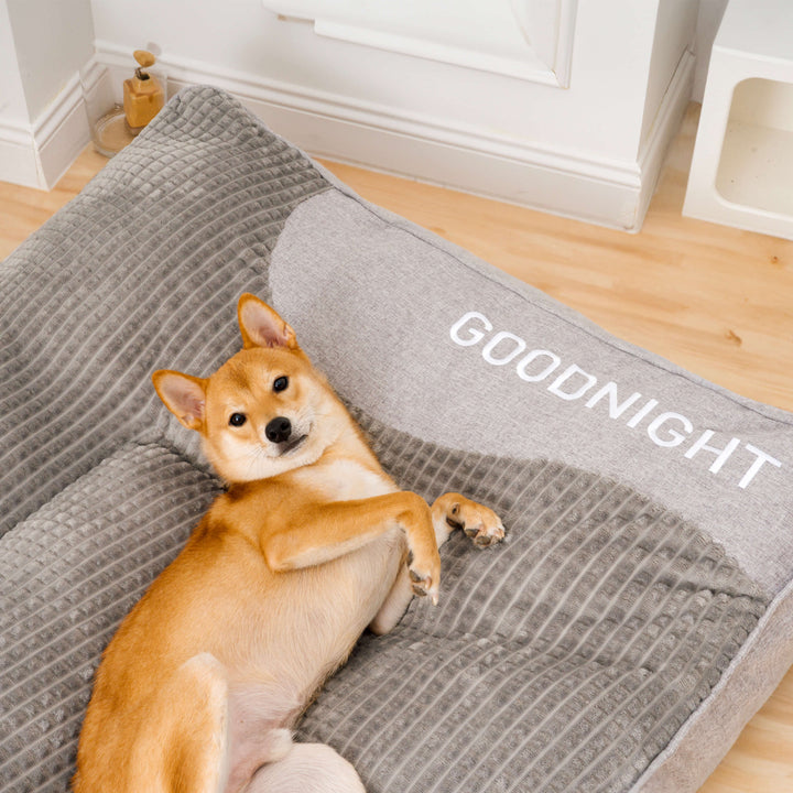 Maianbar | Large Thick Plush Dog Cushion Bed with Anti-Slip Base - image 8