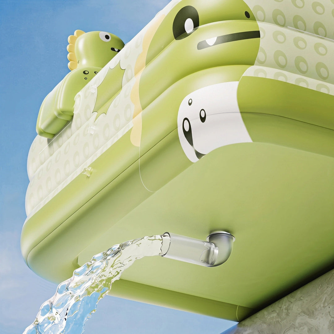 Kookaburra | Large Inflatable Family Swimming Pool with Foldable Rectangular Design - image 7