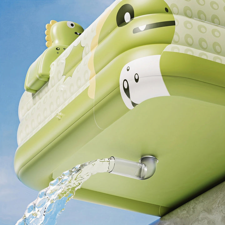 Kookaburra | Large Inflatable Family Swimming Pool with Foldable Rectangular Design - image 7