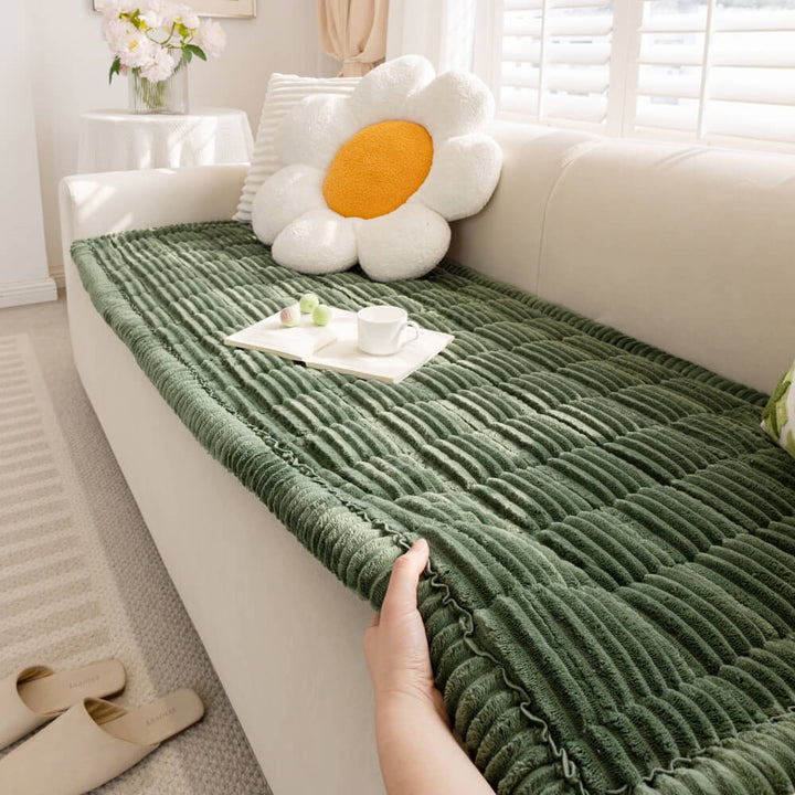 Kioloa | Waterproof Soft Flannel Non-Slip Couch Cover - image 15