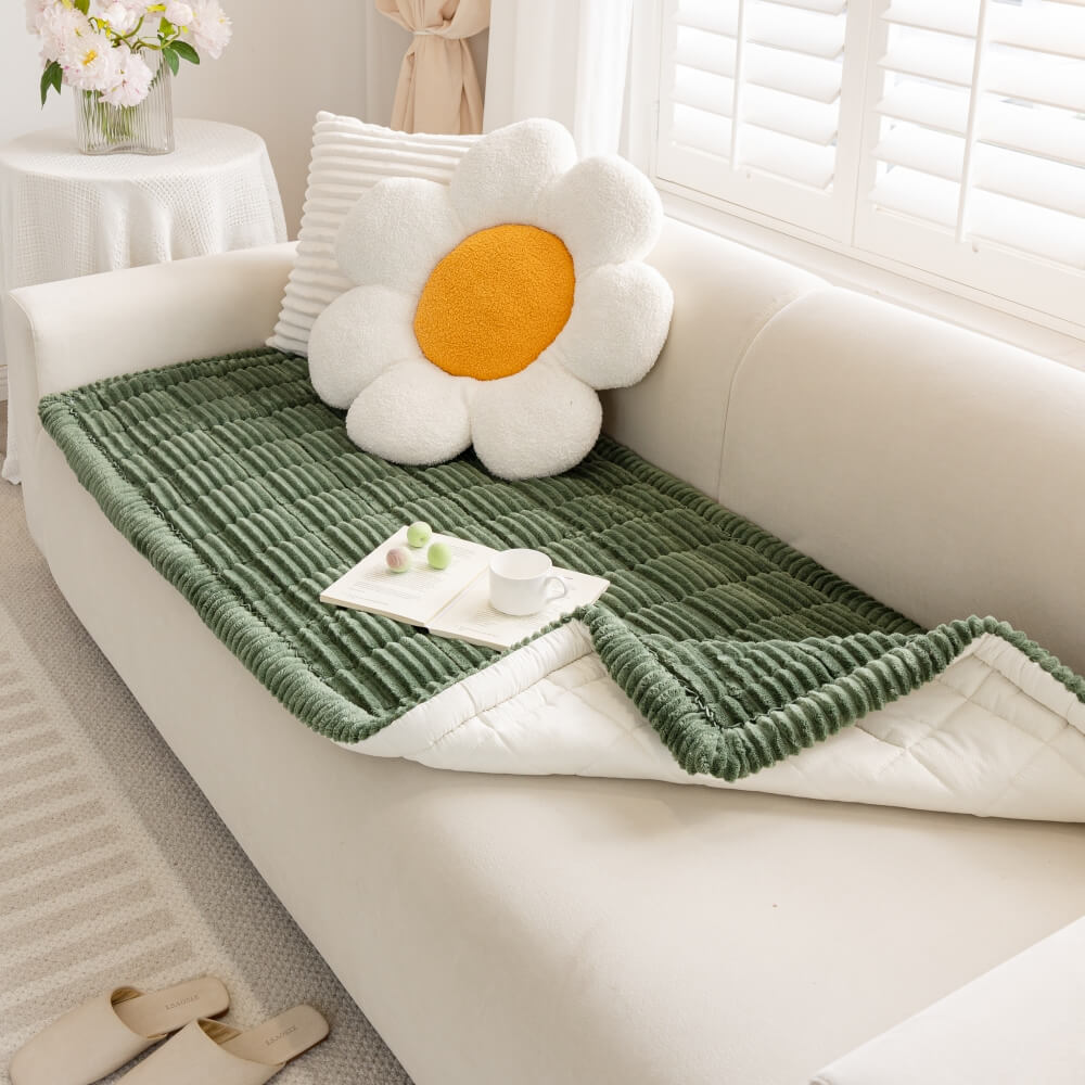 Kioloa | Waterproof Soft Flannel Non-Slip Couch Cover - image 12