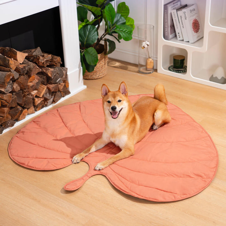 Bundeena | Leaf Shape Washable Dog Blanket and Mat - image 25