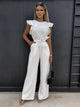 Adalyn | Women's Belted Zip-Front Jumpsuit for Everyday Wear