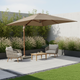 Gerroa | Luxury 3 x 3 Cantilever Garden Parasol, 360° Rotation & Granite Base, Premium Outdoor Shade for Patio & Garden - image 1