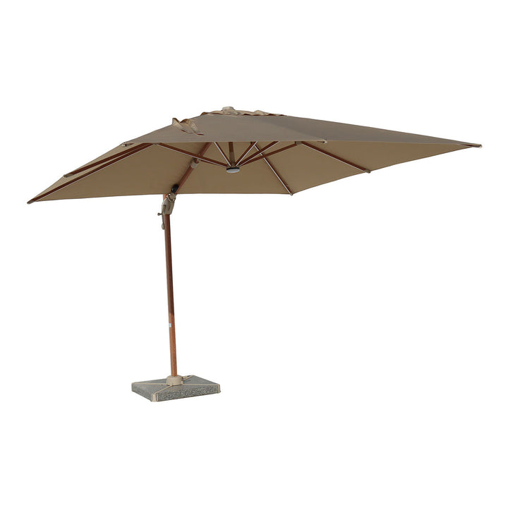 Gerroa | Luxury 3 x 3 Cantilever Garden Parasol, 360° Rotation & Granite Base, Premium Outdoor Shade for Patio & Garden - image 2
