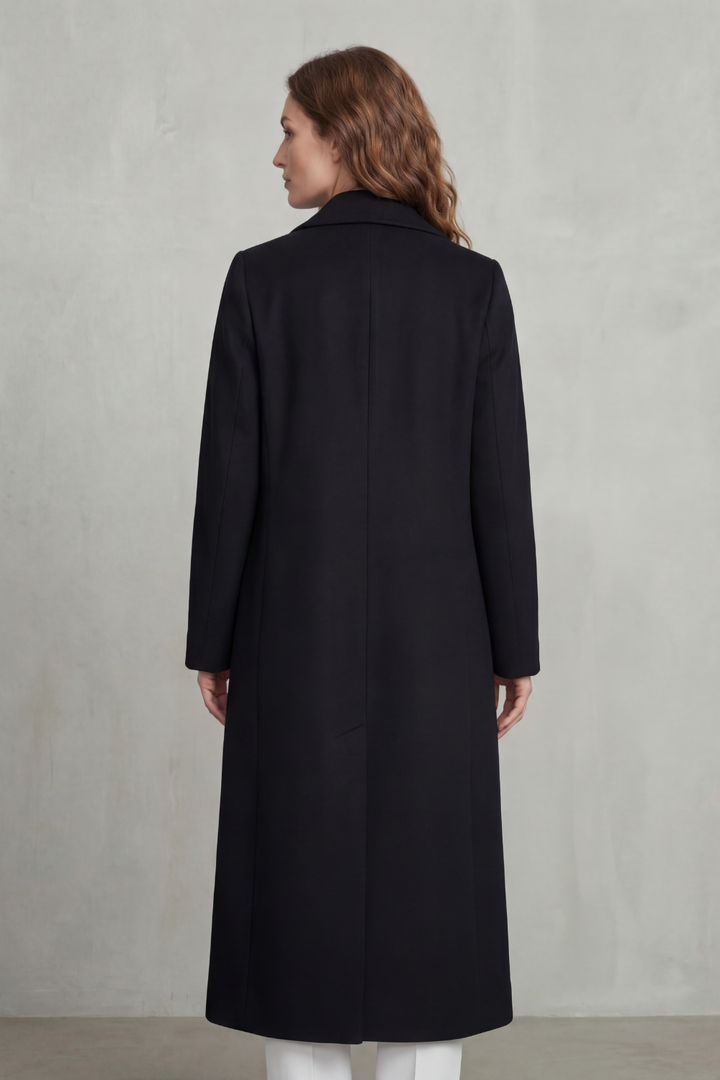 Loretta | Women's Double-breasted design blend coat