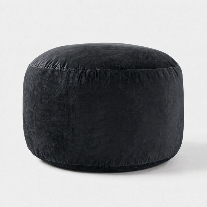 Wiebke | Memory Foam Bean Bag Chair, Soft Microfiber Lounge Chair for Adults & Kids - image 3