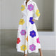 Alora | Women's Elegant Front Wrap Collared Maxi Dress