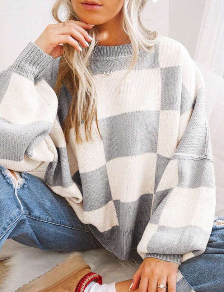 Camilla | Women's - Casual Long Sleeve Loose-Fit Sweater