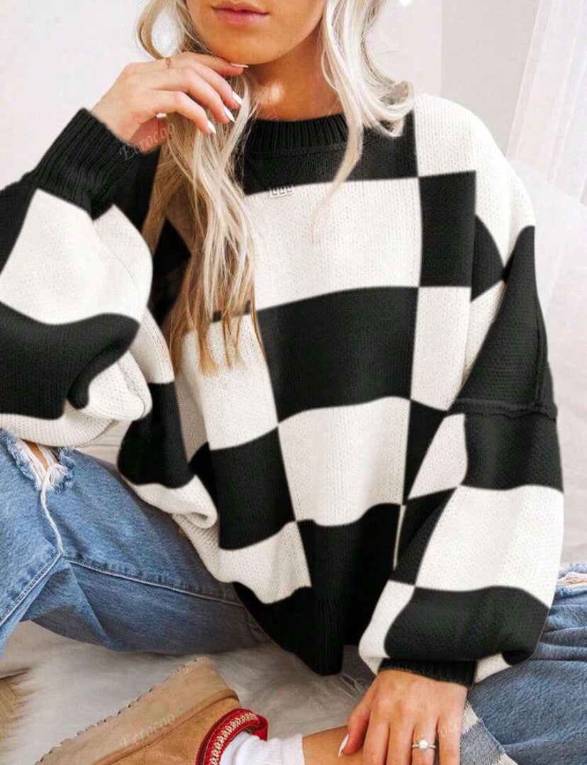 Camilla | Women's - Casual Long Sleeve Loose-Fit Sweater