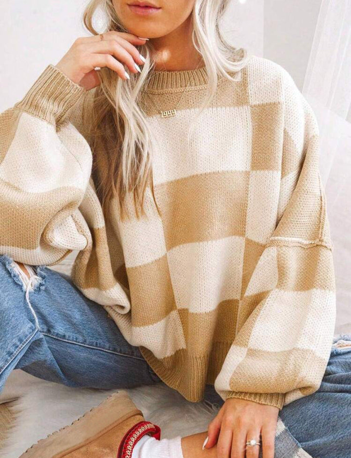 Camilla | Women's - Casual Long Sleeve Loose-Fit Sweater