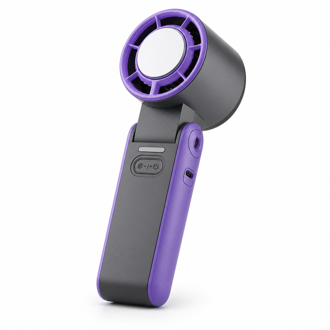 Coogee | Rechargeable Handheld Fan 3600mAh, Foldable Mini Turbo Fan - image 8