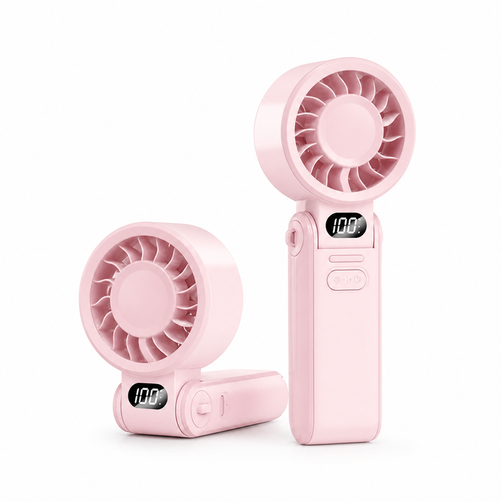 Coogee | Rechargeable Handheld Fan 3600mAh, Foldable Mini Turbo Fan - image 6