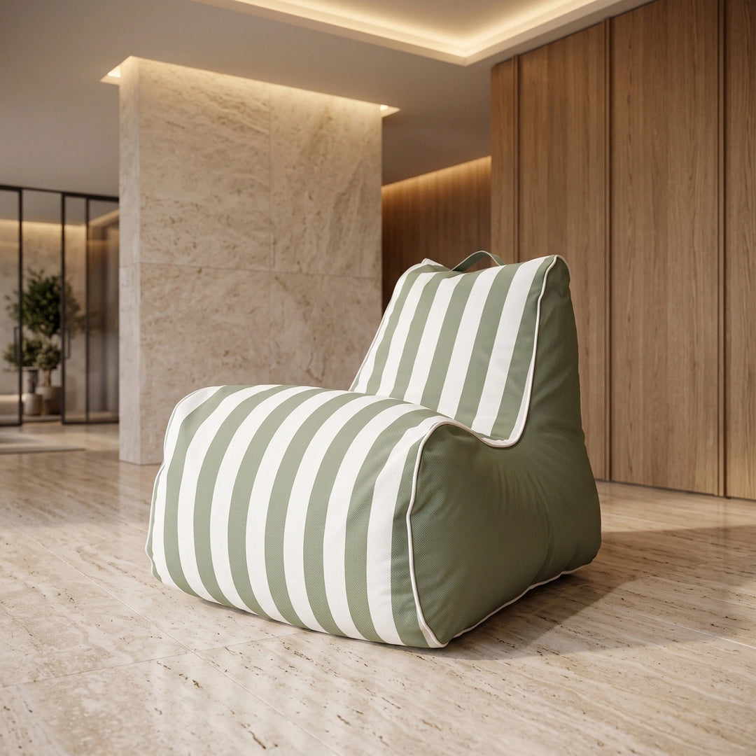 Elder | Outdoor Bean Bag Cover, Weather Resistant Garden Lounge Chair Cover - image 6