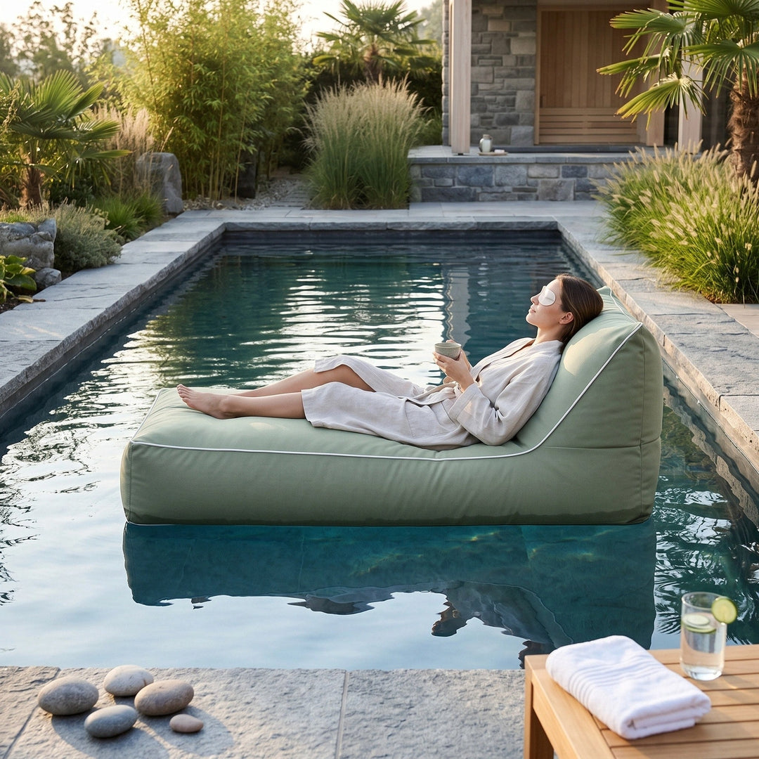 Wallaby | Outdoor Bean Bag Pool Float Cover, Water Resistant Lounge Cover - image 4