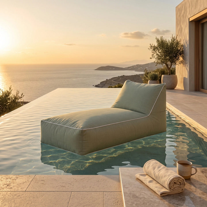 Wallaby | Outdoor Bean Bag Pool Float Cover, Water Resistant Lounge Cover - image 9
