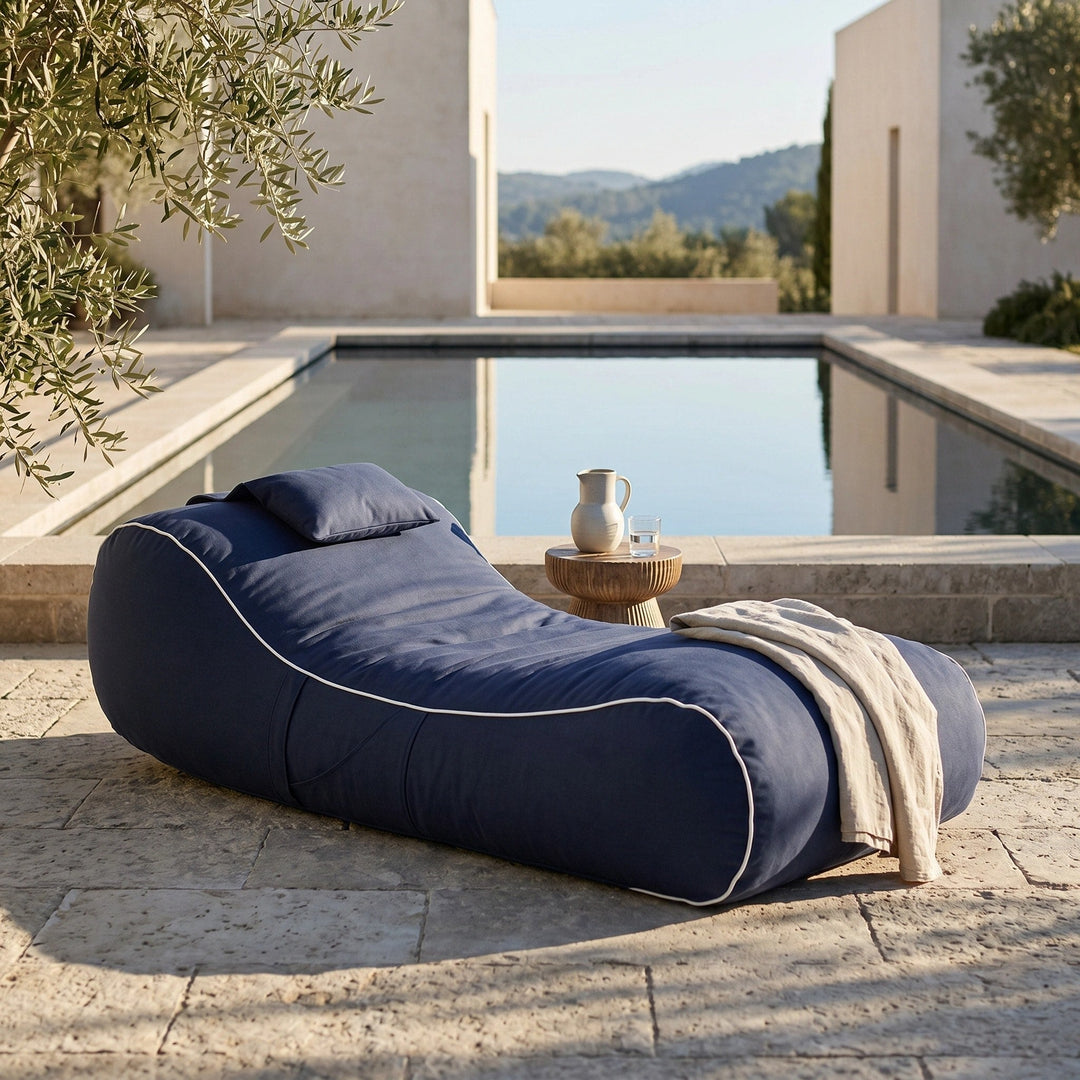 Wattle | Outdoor Bean Bag Sun Lounger Cover, Garden Reclining Bean Bag Cover - image 2