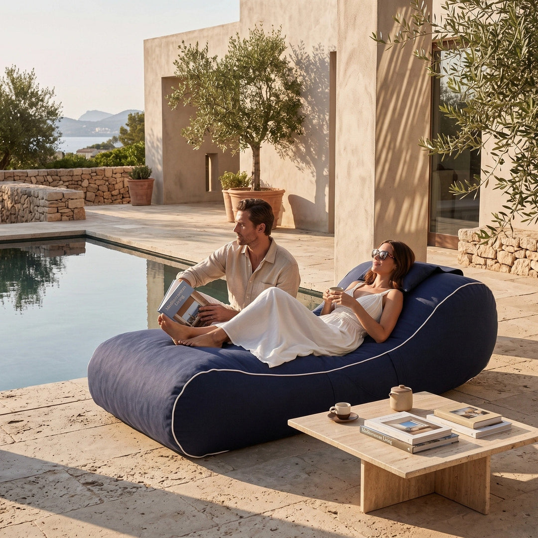 Wattle | Outdoor Bean Bag Sun Lounger Cover, Garden Reclining Bean Bag Cover - image 5