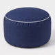 Dune | Outdoor Footrest Bean Bag Cover, Round Olefin Ottoman Cover - image 8