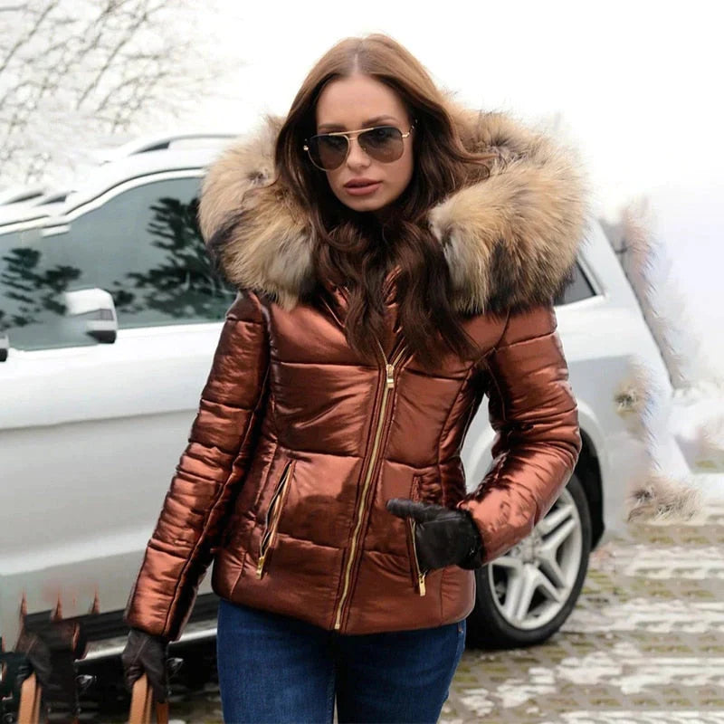 Ottoline | Women’s Faux Hood Puffer Jacket