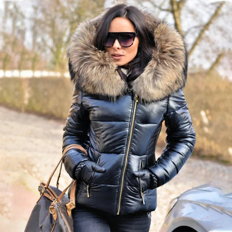 Ottoline | Women’s Faux Hood Puffer Jacket