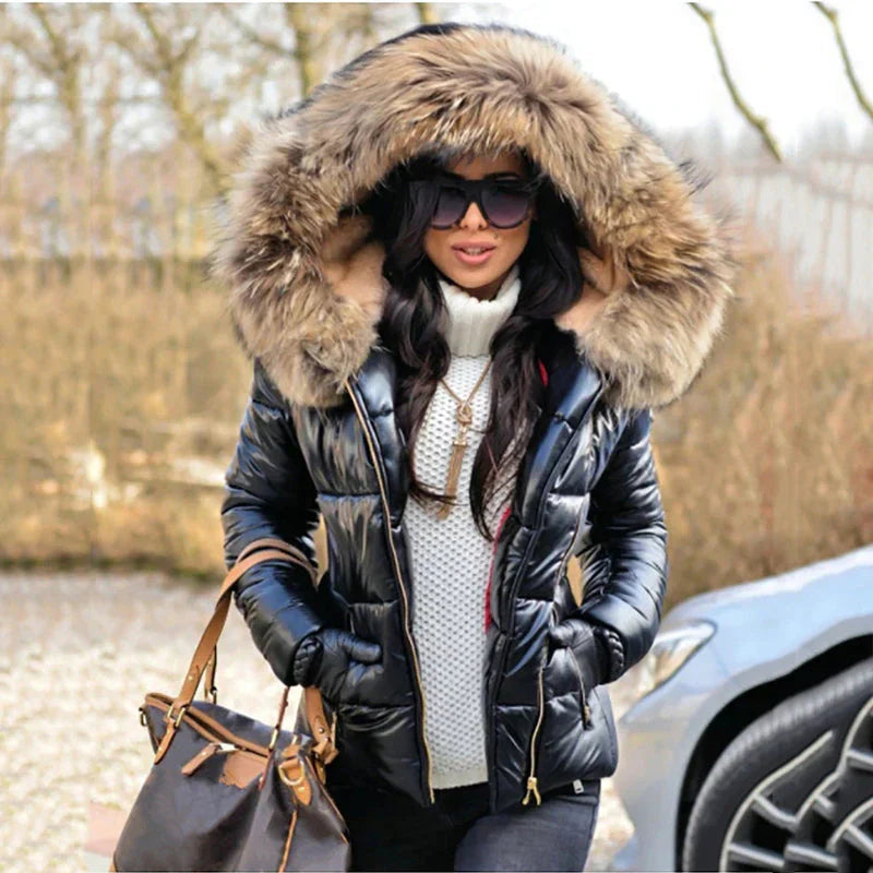 Ottoline | Women’s Faux Hood Puffer Jacket