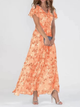 Penelope | Women's Floral Maxi Dress with V-Neck and Flutter Sleeves - image 1