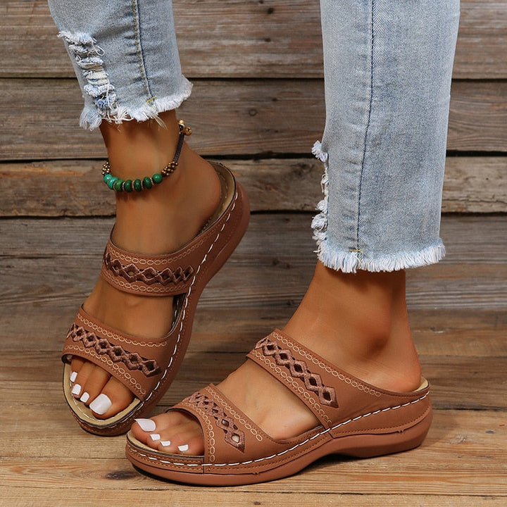 Basilia | Women's Alysson's Thick Orthopaedic Sandals