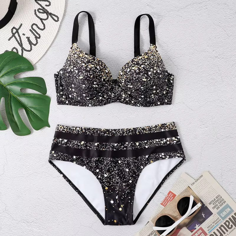 Marietta | Women's High-Waisted Tropical Bikini Set - image 4