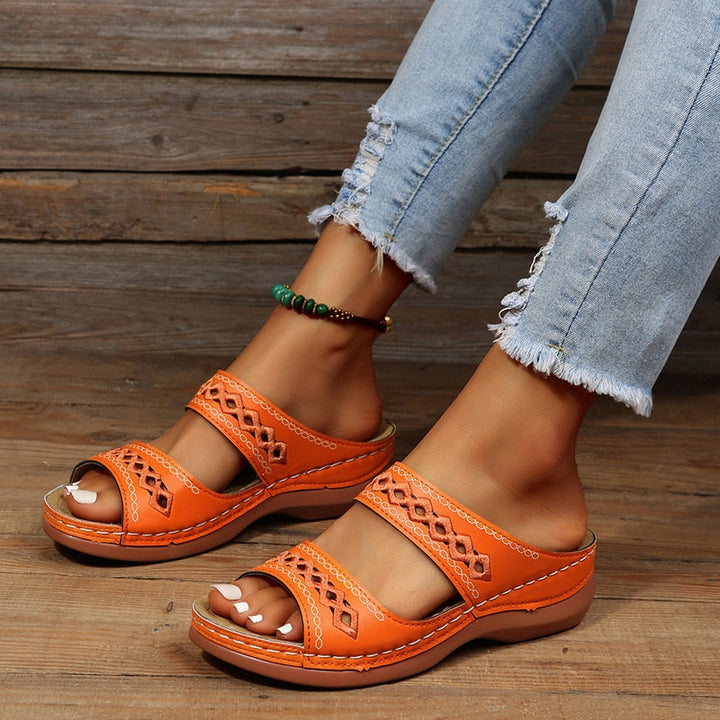 Basilia | Women's Alysson's Thick Orthopaedic Sandals