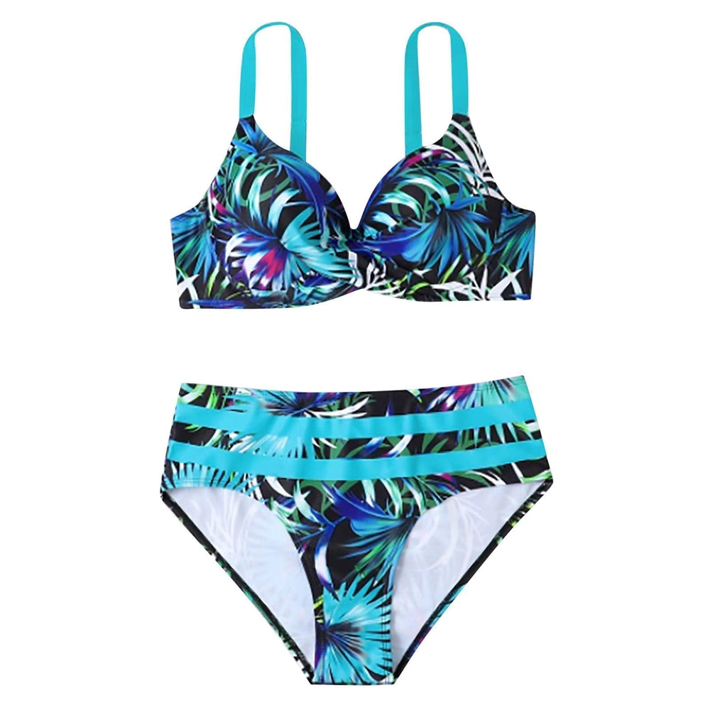 Marietta | Women's High-Waisted Tropical Bikini Set - image 2