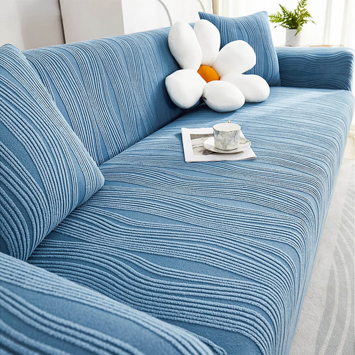 Kilcunda | Jacquard Stretch Full Sofa Cover, Scratch-Resistant - image 10