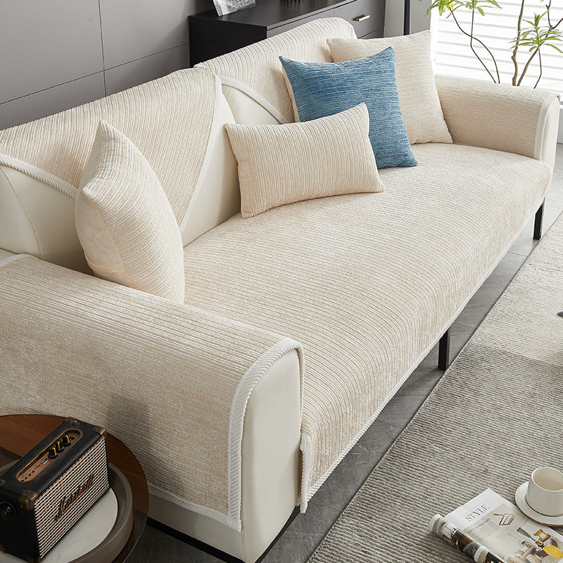 Broulee | Waterproof Simple Chenille Anti-Scratch Couch Cover - image 2