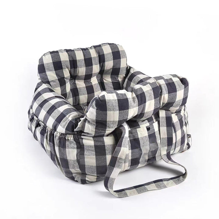 Tomakin | Portable Cotton Bolster Dog Car Seat Bed - image 9