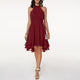 Nicoletta | Women's Halter Neck Mini Dress - image 7