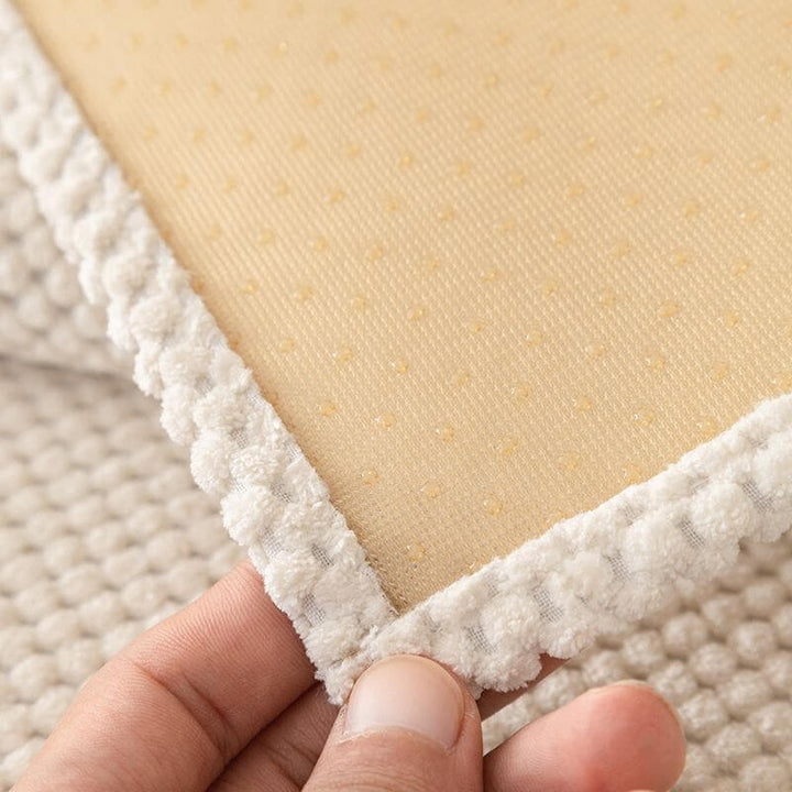 Metung | Solid Colour Plush Pet Couch Cover - image 11