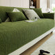 Mossy | Solid Colour Herringbone Chenille Couch Cover - image 8