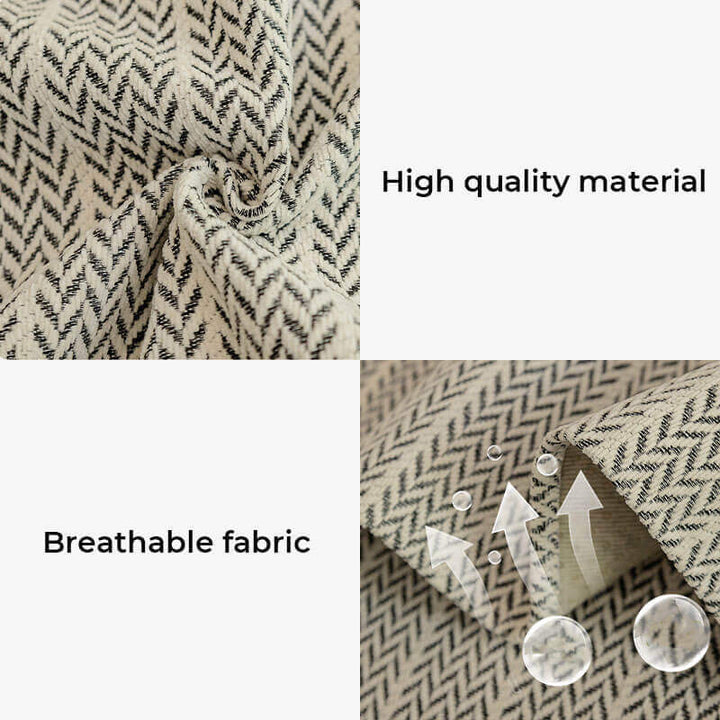 Mossy | Solid Colour Herringbone Chenille Couch Cover - image 5