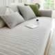 Mossy | Solid Colour Herringbone Chenille Couch Cover - image 1