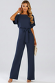 Emmerly | Women's Jumpsuit with Belt and Wide Legs
