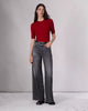 Mirabel | Women's Black Sweatpant Jeans