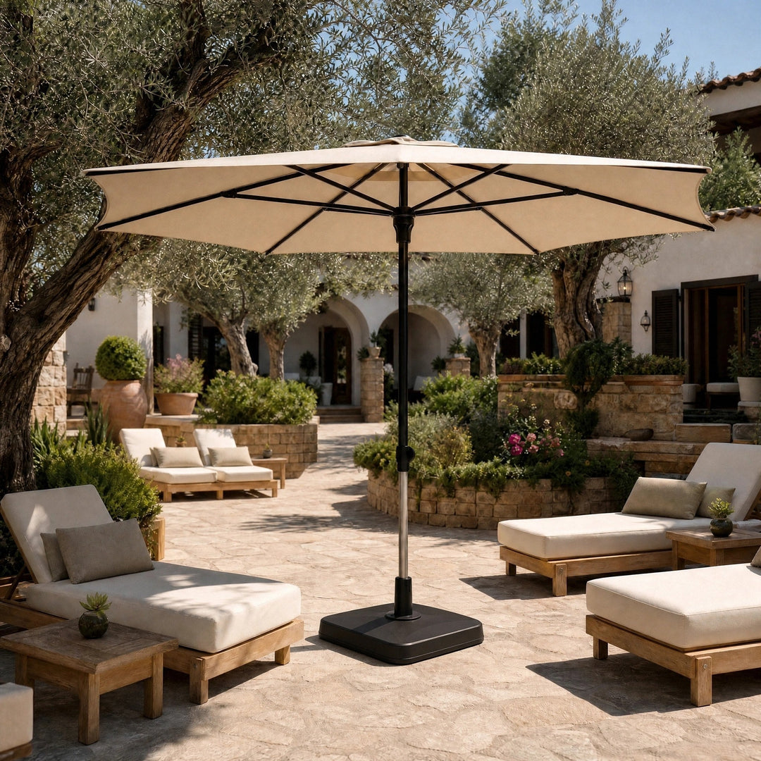 Quill | Tilting Garden Parasol with Crank Handle & UV-Resistant Canopy - image 5