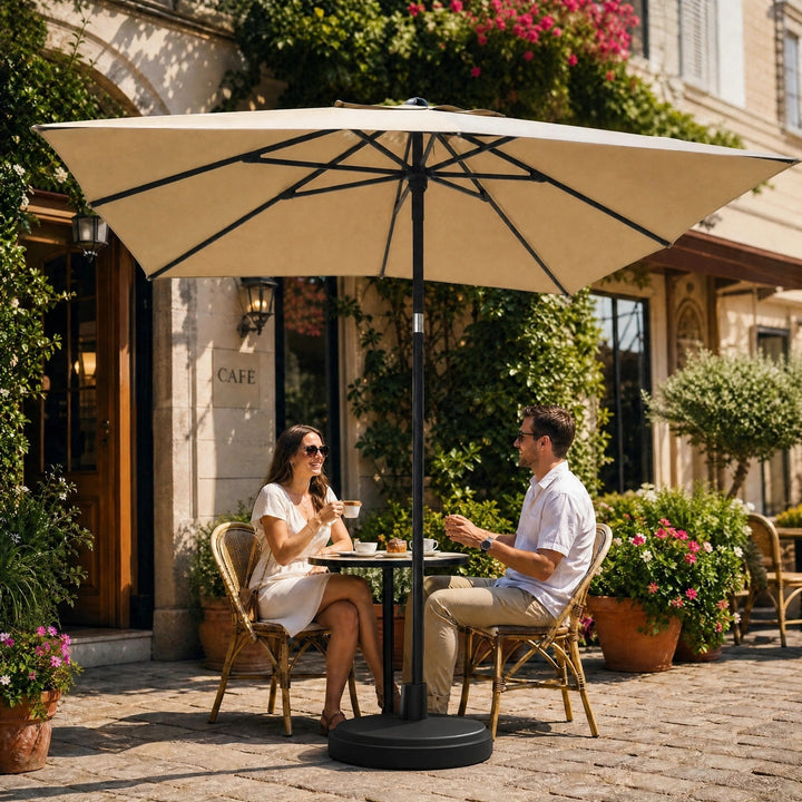 Quill | Tilting Garden Parasol with Crank Handle & UV-Resistant Canopy - image 7