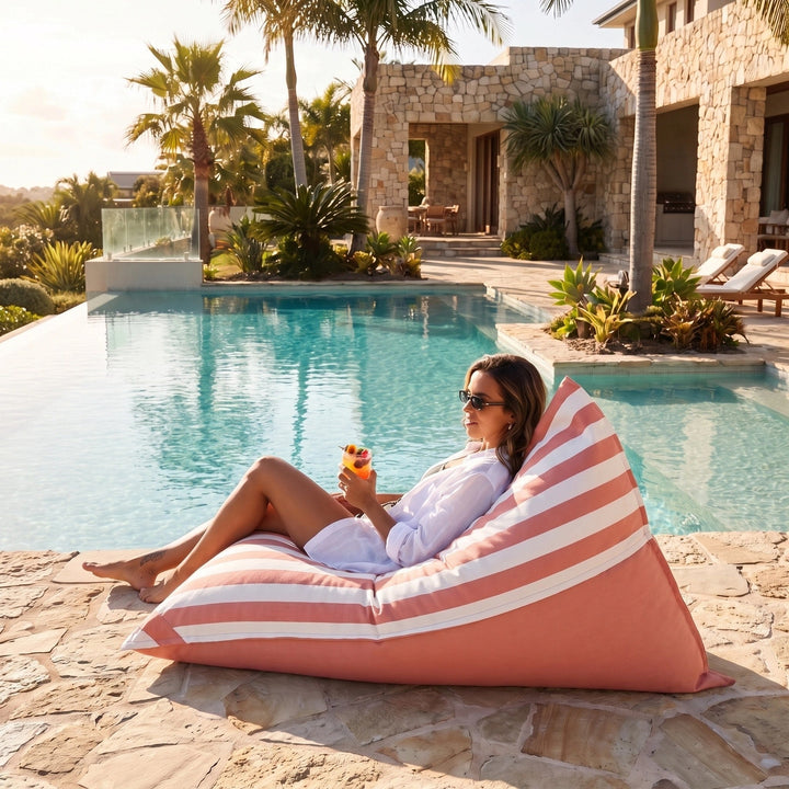 Kurrajong | Triangle Bean Bag Chair Cover, UV Resistant Outdoor Bean Bag Cover - image 3